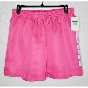 Nike Stitched logo Pink athletic short/ swim trunks NWOT